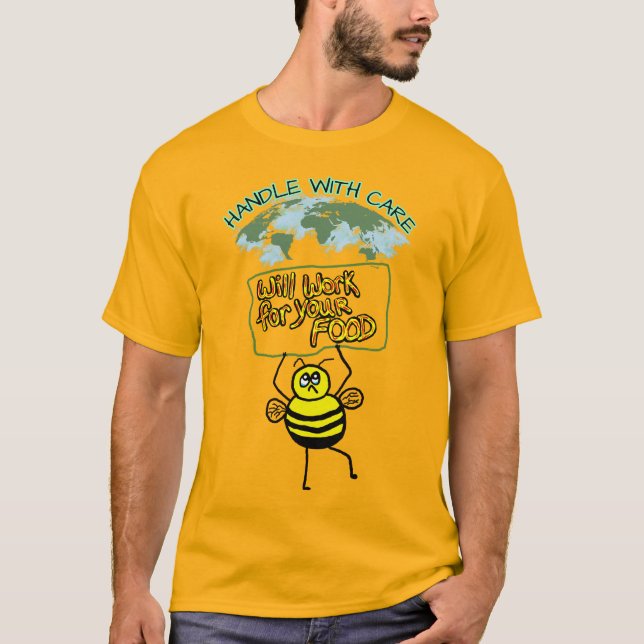 Save The Bees T-Shirt (Front)