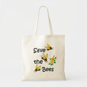 Save the Bees Tote Bag