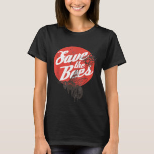 Save The Bees Worker Mum Queen Honeybee Beekeeper T-Shirt