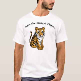 Save the Bengal Tigers! T-Shirt