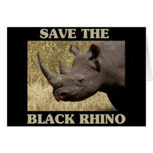Save the Black Rhino