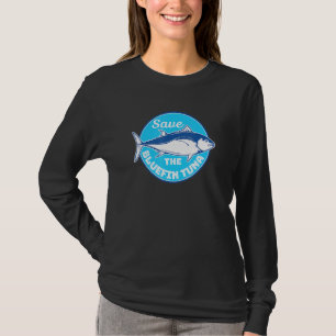 Save The Bluefin Tuna Endangered Animal Deep Sea B T-Shirt