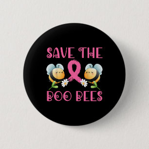Save The Boo Bees Breast Warrior Survivor Cancer A 6 Cm Round Badge