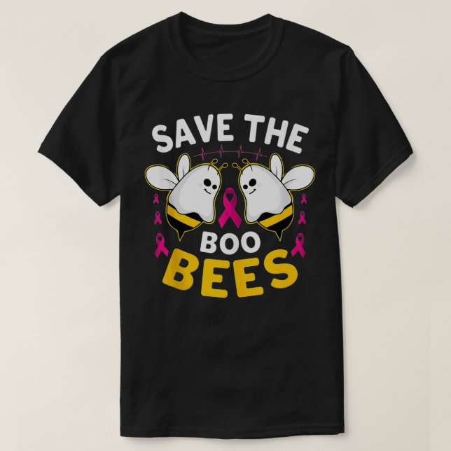 Save The Boo Bees  T-Shirt (Design Front)
