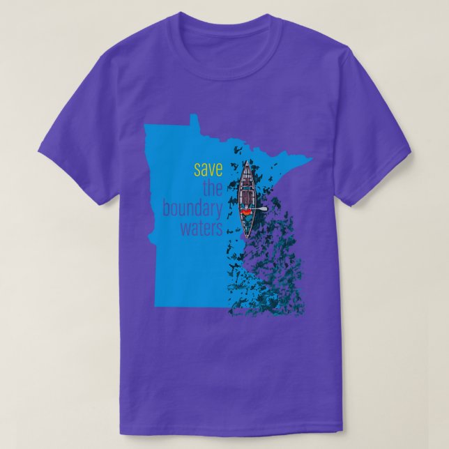 Save the Boundary Waters Premium T-Shirt (Design Front)