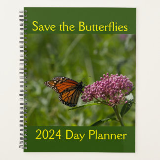 Save the Butterflies 8.5 x 11 Day Planner