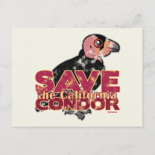 Save the California Condor Postcard