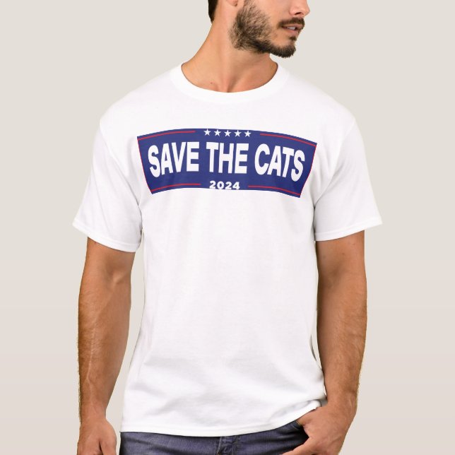 Save the Cats T-Shirt (Front)