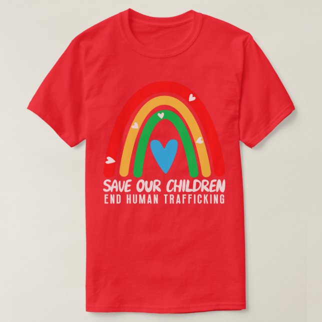 Save The Children 8 T-Shirt (Design Front)