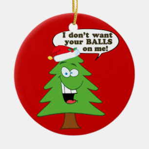 Save The Christmas Trees! Ceramic Tree Decoration
