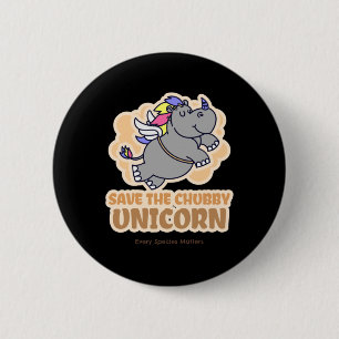 Save The Chub  6 Cm Round Badge