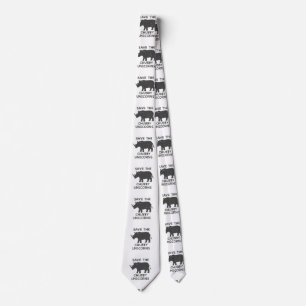 Save the chubby unicorns - Choose background color Tie