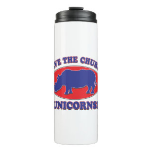 Save the Chubby Unicorns Thermal Tumbler