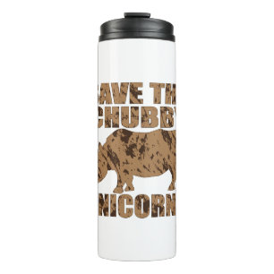 Save-The-Chubby-Unicorns Thermal Tumbler