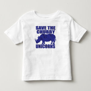 Save the Chubby Unicorns Toddler T-Shirt