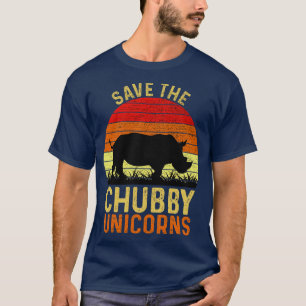 Save The Chubby Unicorns Vintage Funny 1 T-Shirt