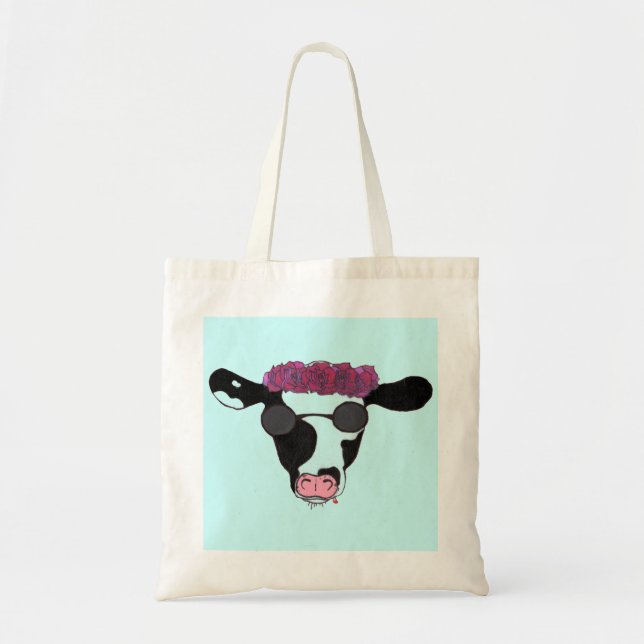 Save the Cows! Tote Bag (Front)
