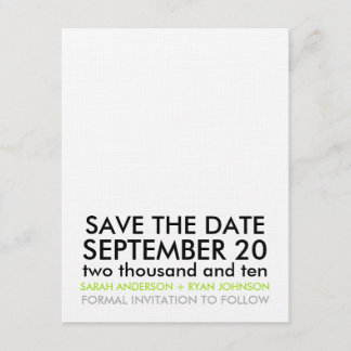 Save the Date