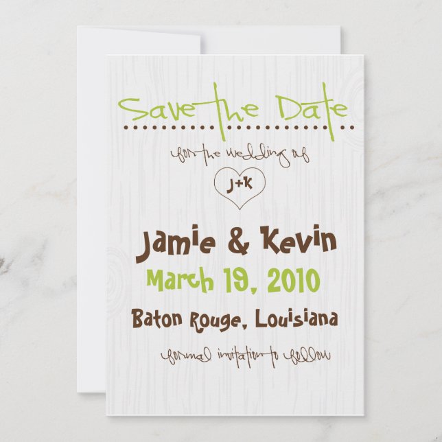 Save the Date (Front)