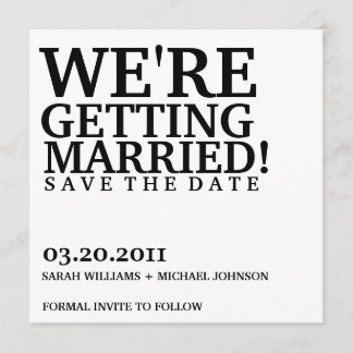 Save the Date