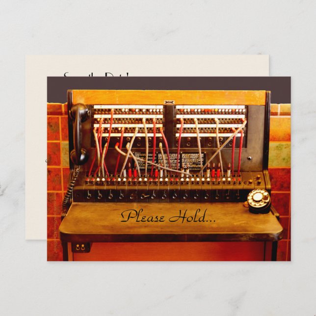 Save the Date 10th Anniversary Party Postcard (Front/Back)