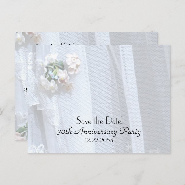Save the Date 30th Anniversary Announcement (Front/Back)