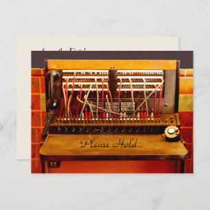 Save the Date 75th Anniversary Party Postcard