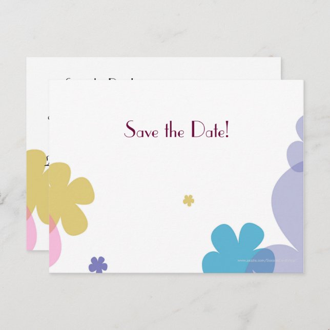 Save the Date 90th Birthday Party Invitation (Front/Back)