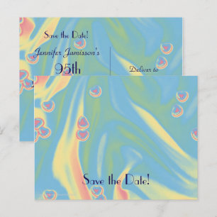 Save the Date 95th Birthday Celebration Postcard