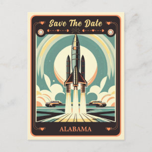 Save the Date Alabama Invitation Postcard