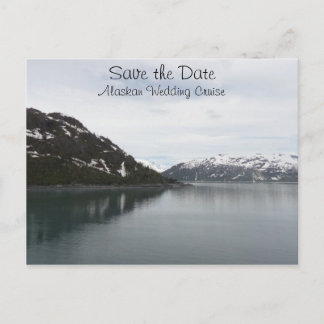 Save the Date Alaskan Cruise Announcement Postcard
