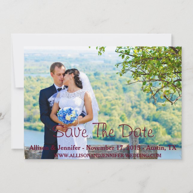 Save The Date Announcement (Front)