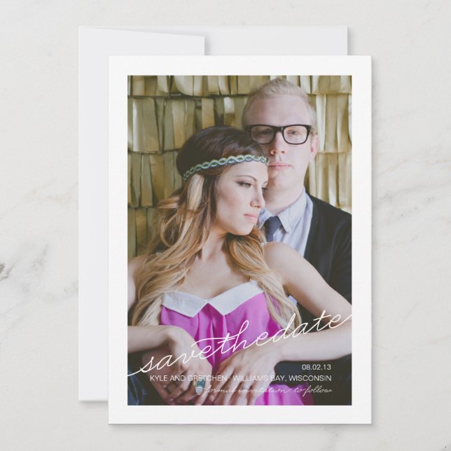 Save the Date Announcement (Front)