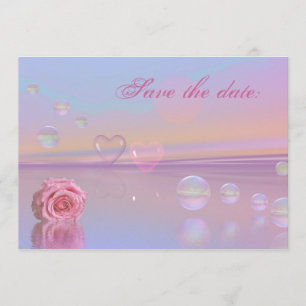 Save the date announcement card