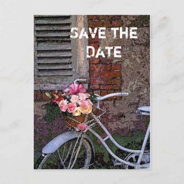 Save the Date Announcement Postcard (Front)