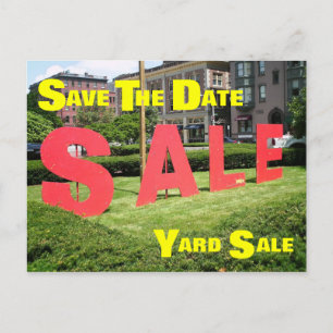 Save The Date Announcement Postcard