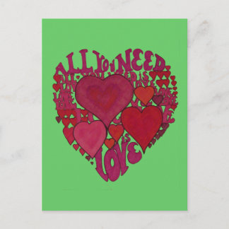 save the date announcement postcard