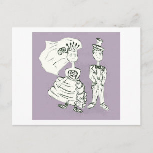 Save the Date Announcement Postcard