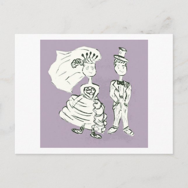 Save the Date Announcement Postcard (Front)