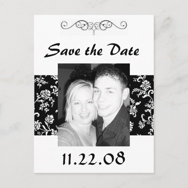 Save the Date Announcement Postcard (Front)