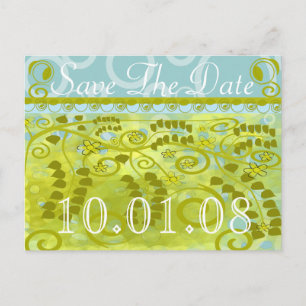 Save The Date Announcement Postcard