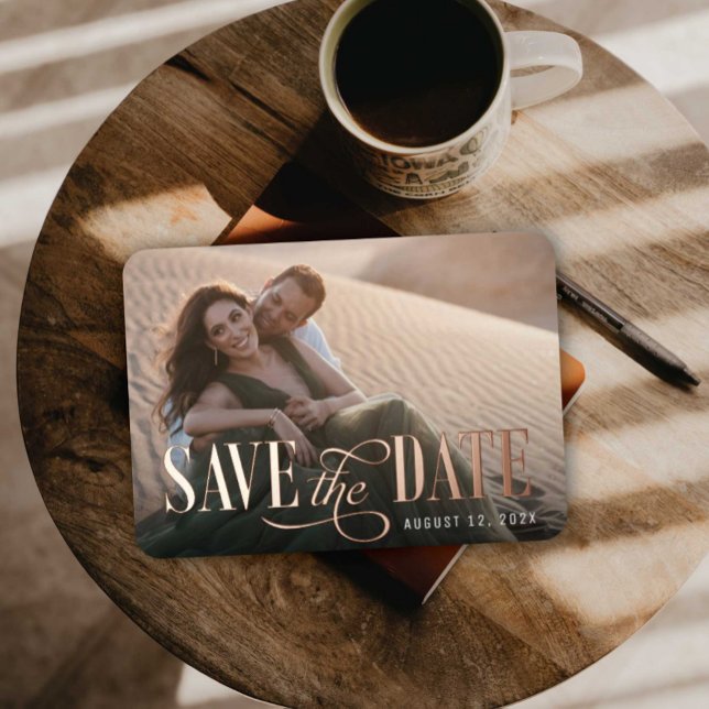 Save the Date Announcement Real Foil Headline (Creator Uploaded)