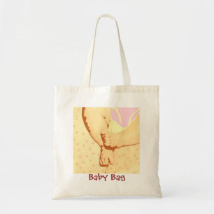 Save the Date Baby Shower Tote Bag