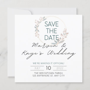 SAVE THE DATE    BEST DEAL    WEDDING INVITATION 