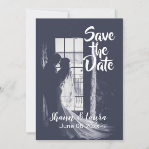 Save the Date Bride and Groom
