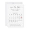 Save The Date Calendar