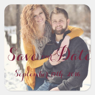 Save the Date Calendar Stickers