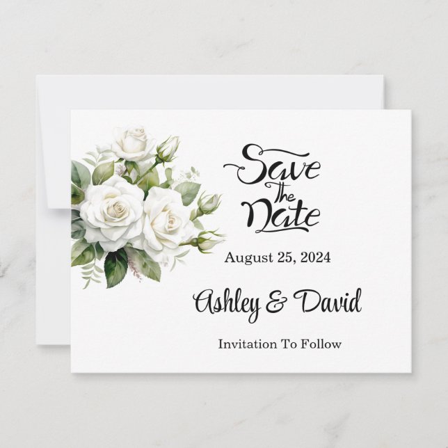Save The Date Card (Front)