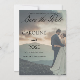 SAVE THE DATE CARD