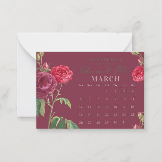 Save The Date Card